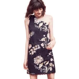 delfi collective sleeveless 3d floral mini dress Smocked Floral Mini Dress